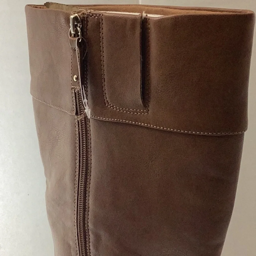 Dr. Scholl's Hello Rider Women's Boots Honey Faux Leather